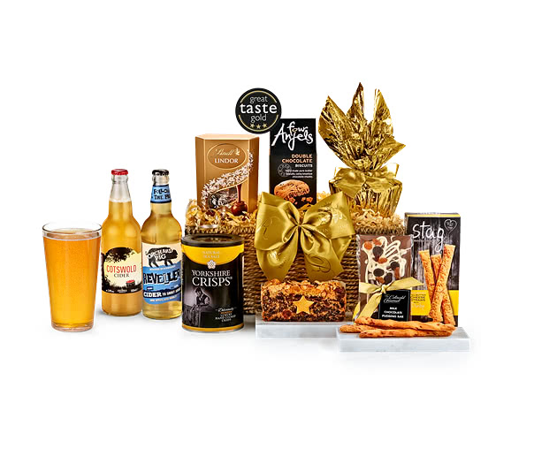 Father's Day Chedworth Hamper With Cider